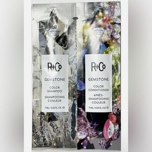 🆕 R+Co Gemstone Color Shampoo & Conditioner Samples